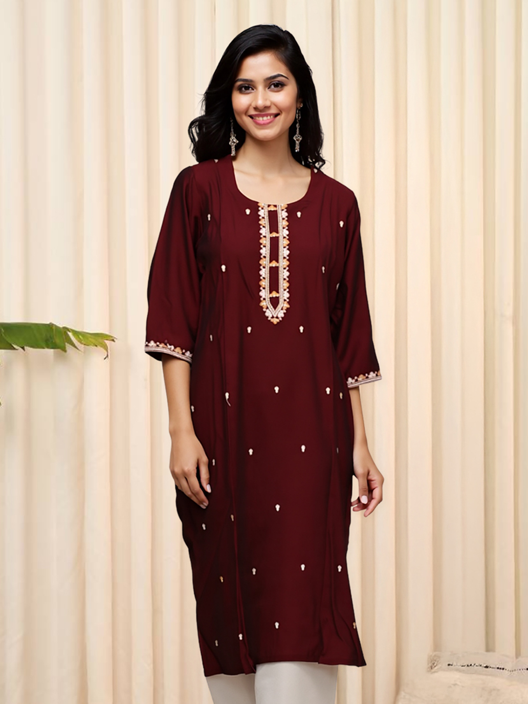 Picture of Elevate Your Everyday Elegance Embroidered Kurta